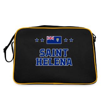 Sainte-Hélène - Sac Retro - noir/or - Dos