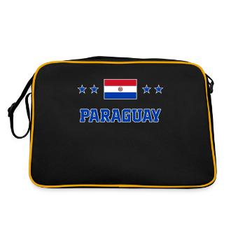 Paraguay - Sac Retro - noir/or - Dos
