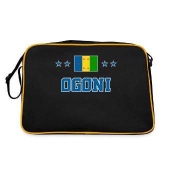 Ogoni - Sac Retro - noir/or - Dos