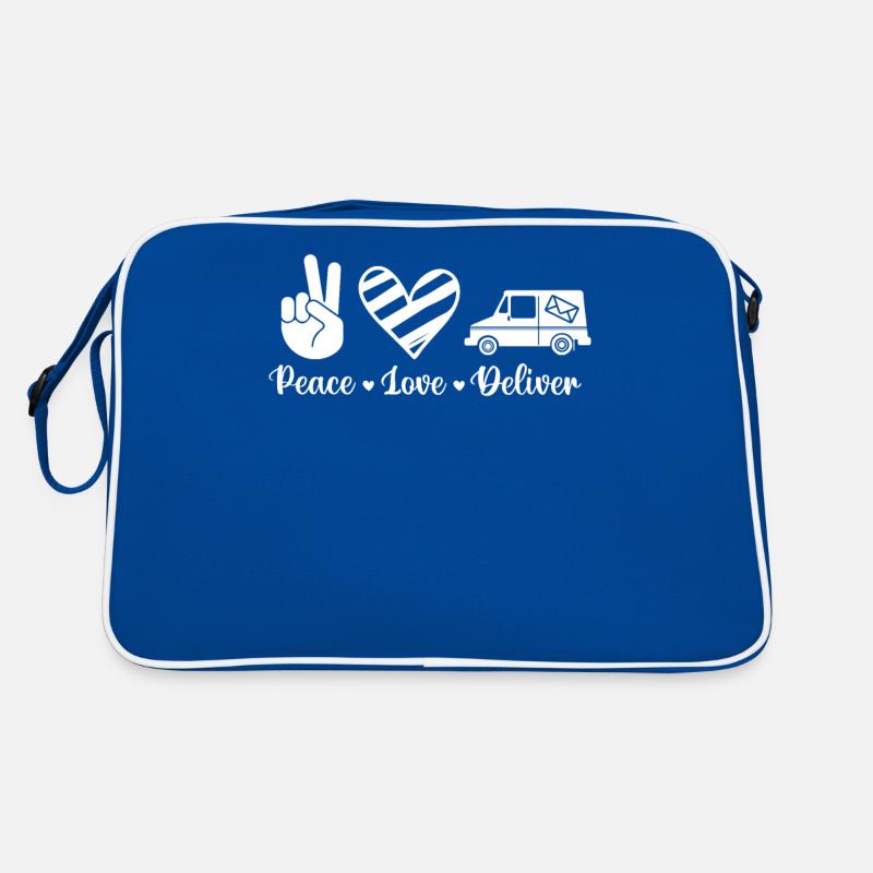 Facteur de bureau de poste Drôle de postier Sac Retro