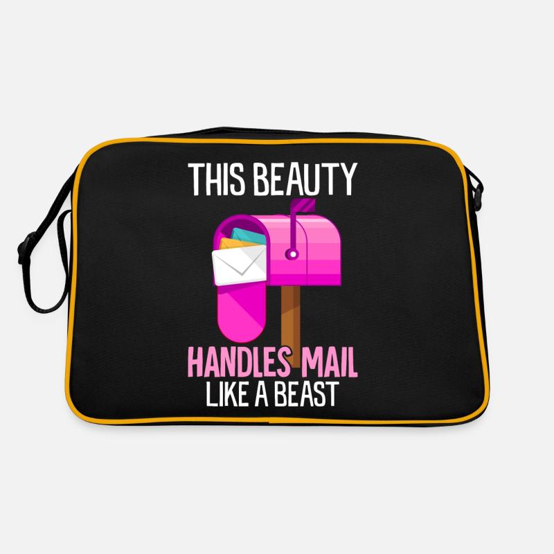 Femme postière Courrier Lady Funny Post Office Sac Retro