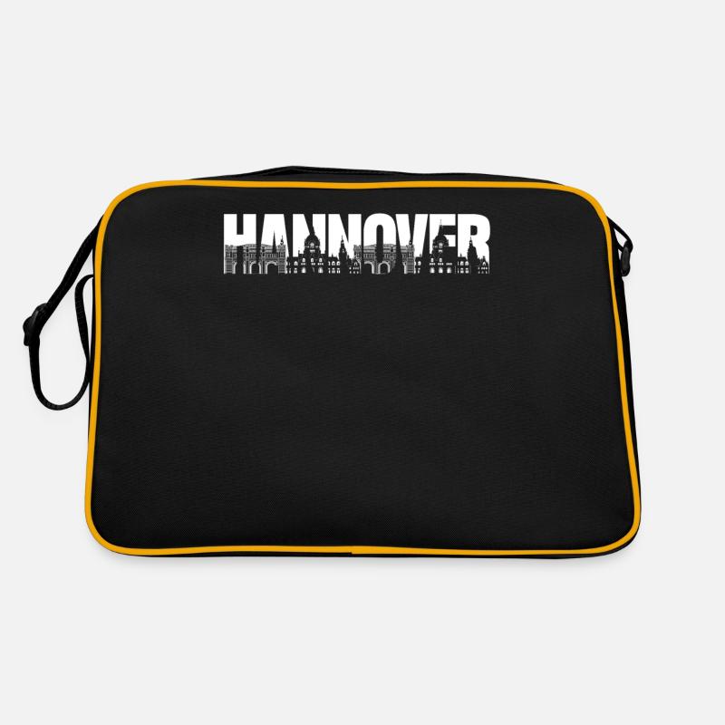 Souvenir de Hanovre avec des bâtiments Sac Retro