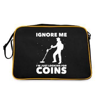 Probes - Retro Bag - black/gold - Back