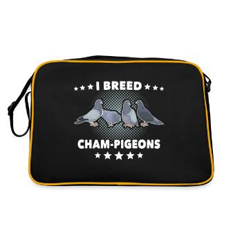 Éleveur de pigeons - Sac Retro - noir/or - Dos