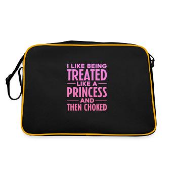 Sadomaso BDSM Dominatrix SM Sado Maso Cadeau - Sac Retro - noir/or - Dos