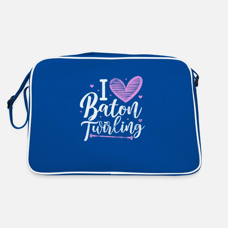 Baton Twirling Retro Bag