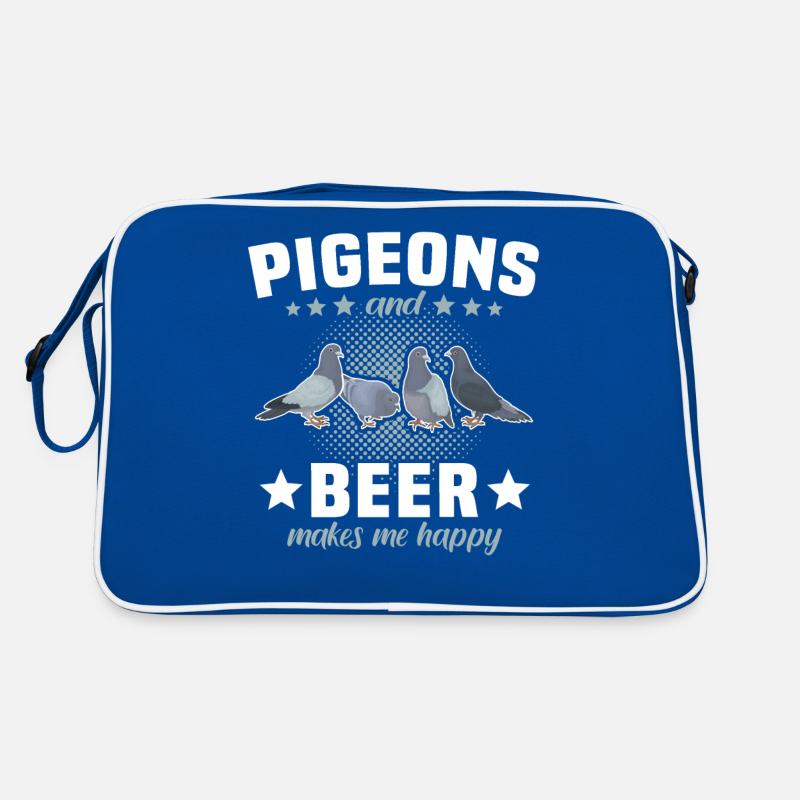Tauben Bier Retro Tasche