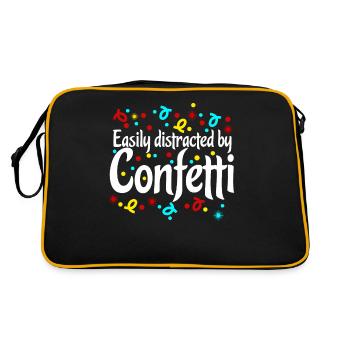 Confetti Carnival Carnival - Retro Bag - black/gold - Back