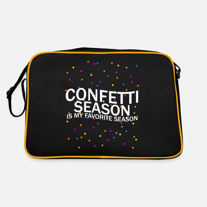 Confetti Carnival Saying Carnival Retro Bag