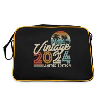 Creative 2024 Vintage Fashion - Retro Bag - black/gold - Back