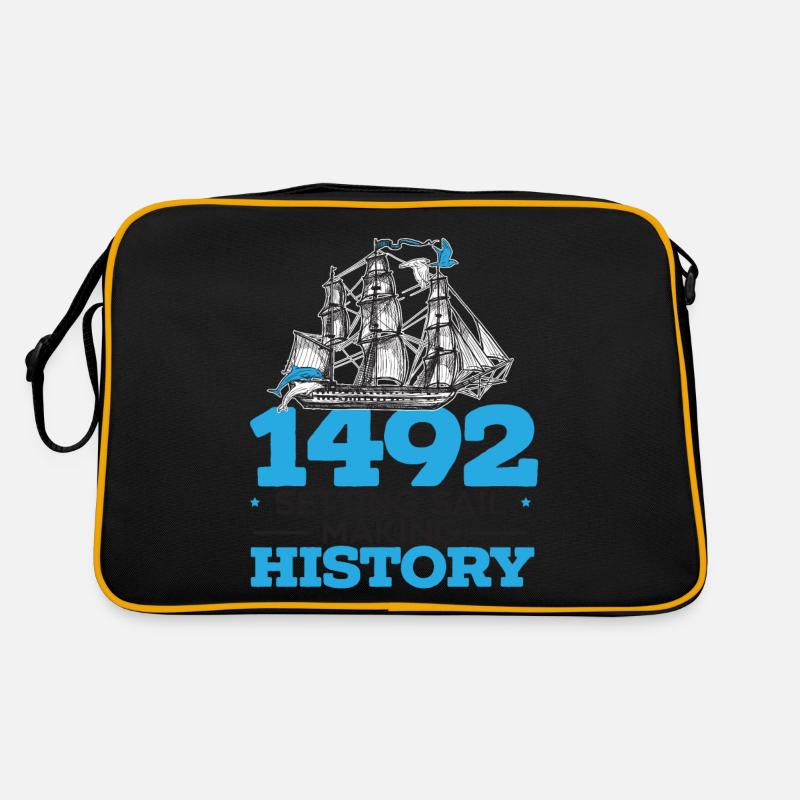 1492: Set sail and make history Kolumb Retro Bag