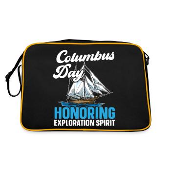 Columbus Day : honorer l’ de découverte - Sac Retro - noir/or - Dos