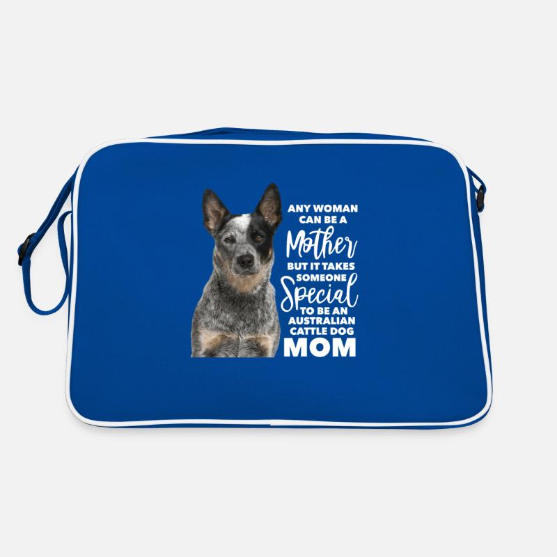 Australian Cattle Dog Mutter Hund Hunde Geschenk Retro Tasche