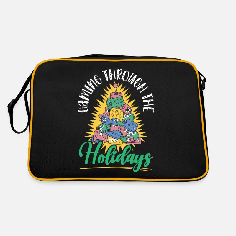Gaming durch die Feiertage Gaming Weihnachten Retro Tasche