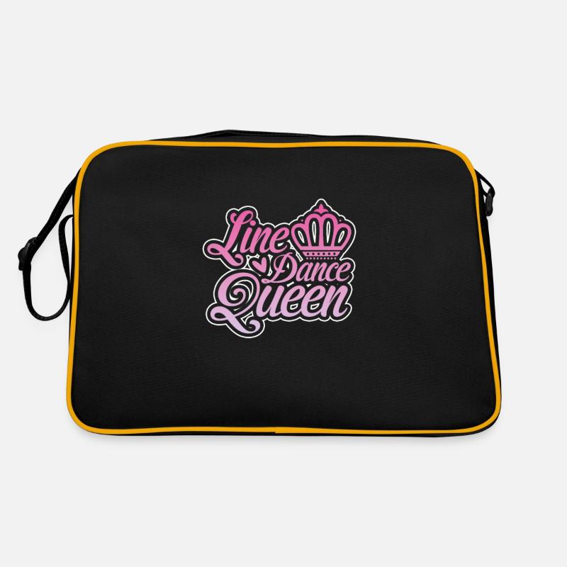Linedance Country Line Dancer Linedancing Cadeau Sac Retro