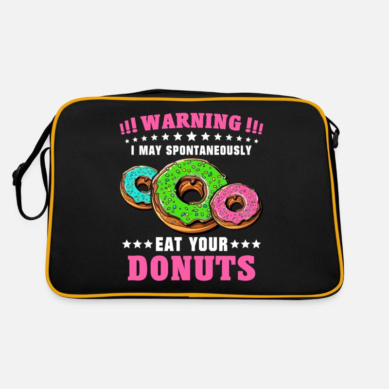 Doughnut Donut Lover Donuts Sac Retro