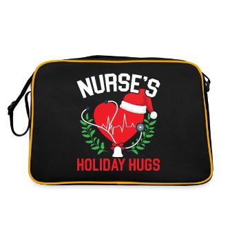 Les vacances de l’infirmière étreignent Nursing Medi - Sac Retro - noir/or - Dos