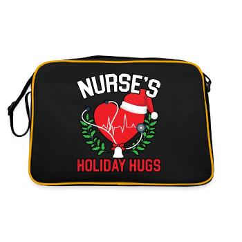 Les vacances de l’infirmière étreignent Nursing Medi - Sac Retro - noir/or - Dos