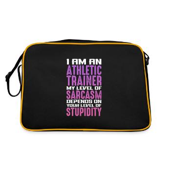 Médecin du sport - Sac Retro - noir/or - Dos