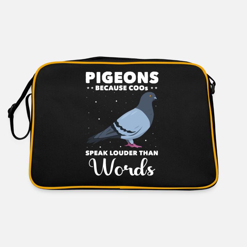 Tauben Retro Tasche