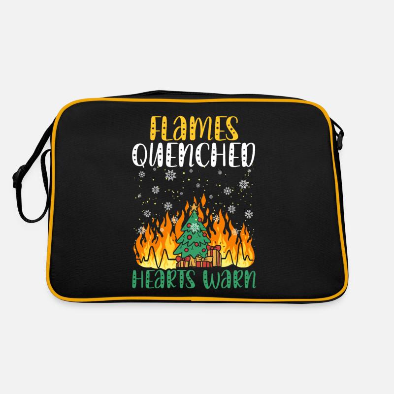 Flammes éteintes Cœurs chauds Feu Combattre Wei Sac Retro