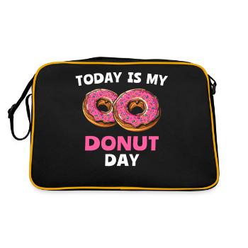 Beignet - Sac Retro - noir/or - Dos
