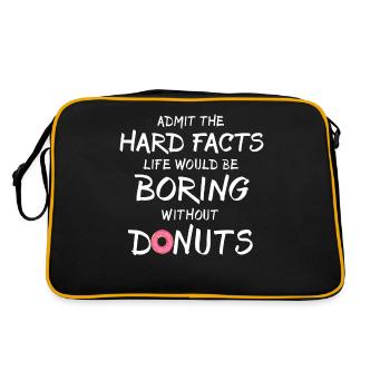 Beignets beignets - Sac Retro - noir/or - Dos
