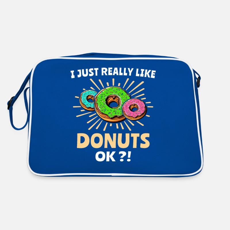 Donut Doughnut Retro Bag