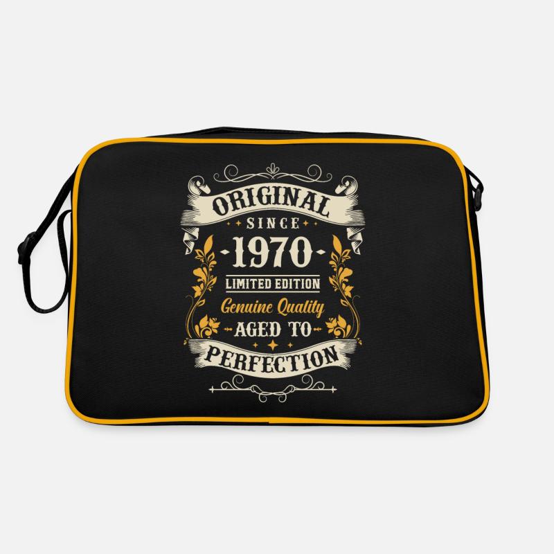Nostalgique cadeau du 53e anniversaire 1970 Sac Retro