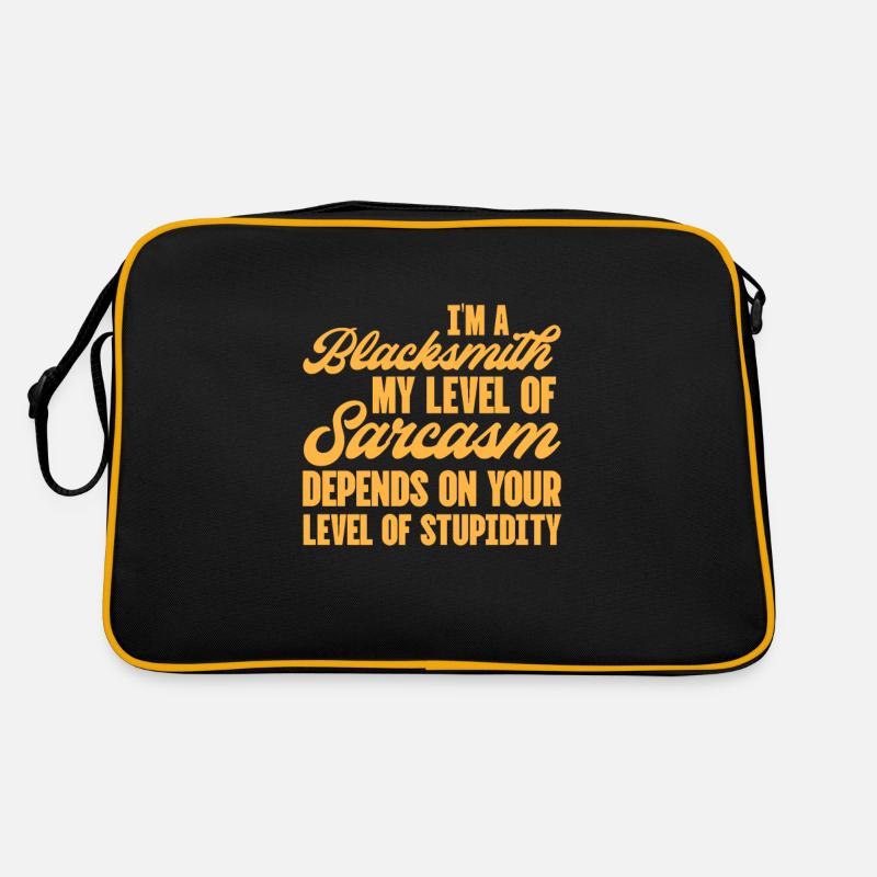 Blacksmith Schiede Anvil Cutler Gift Retro Bag