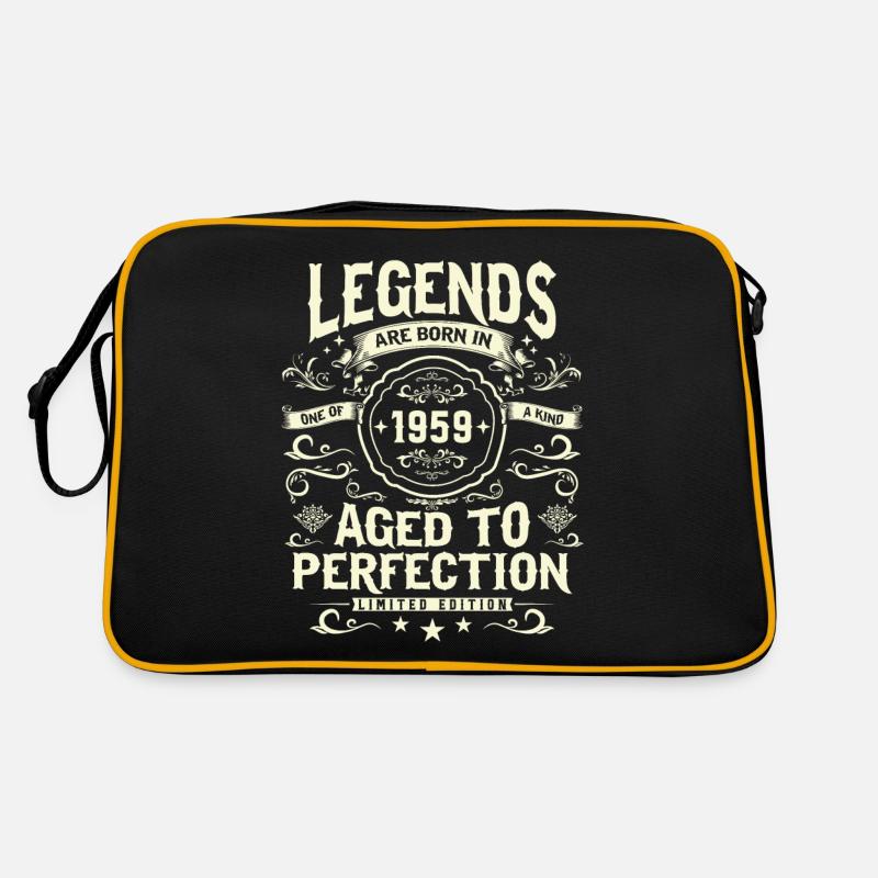 Vintage 1959 - Einzigartiges Geburtstagsgeschenk Retro Tasche