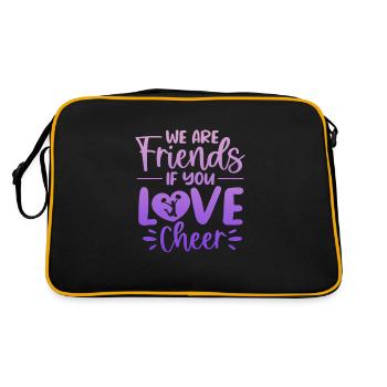 Cheerleader - Retro Bag - black/gold - Back