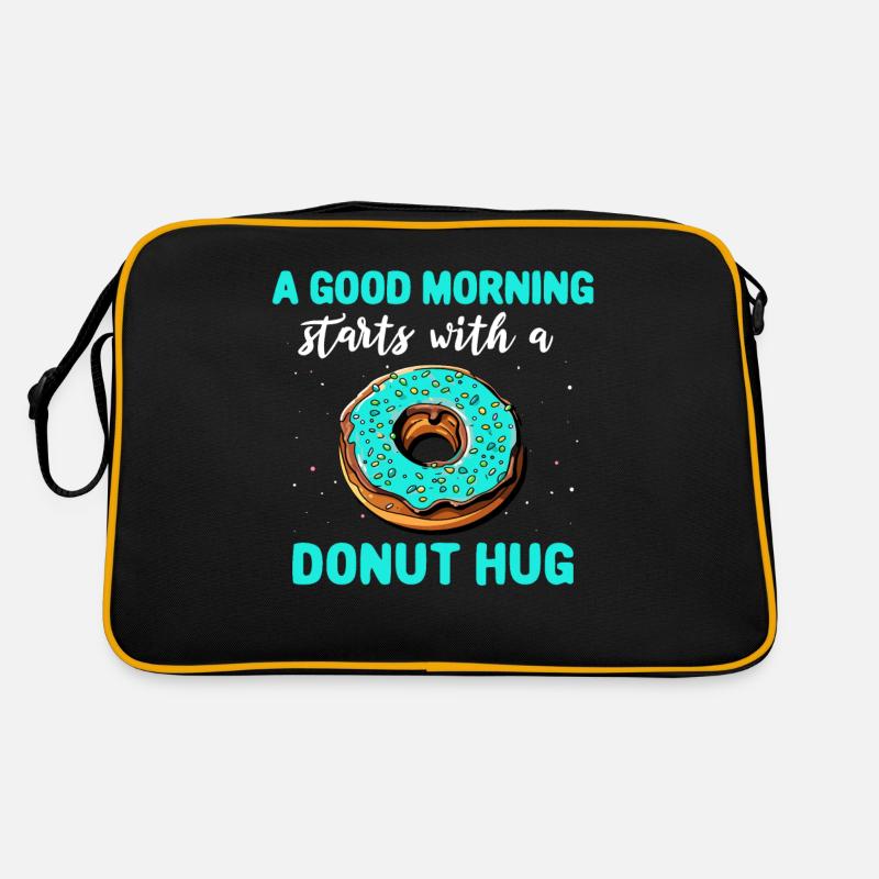 Donuts Doughnuts Retro Tasche