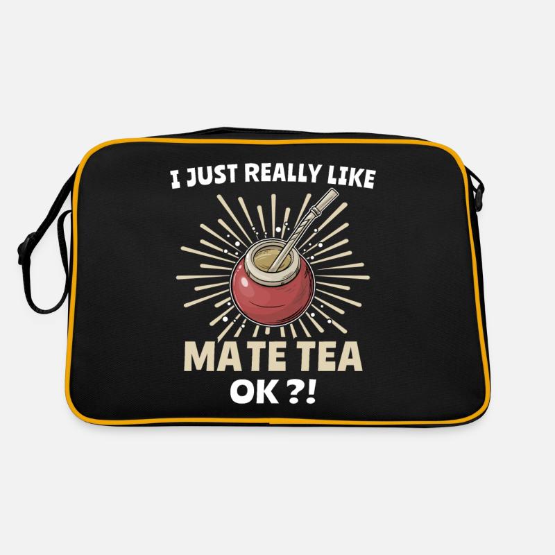 Mate Tee Teetrinker Retro Tasche