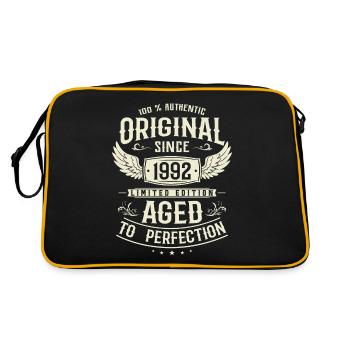Vintage 1992 Surprise d’anniversaire - Sac Retro - noir/or - Dos
