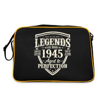 Vintage 1945 Surprise d’anniversaire - Sac Retro - noir/or - Dos