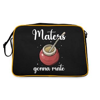 Yerba mate tea - Retro Bag - black/gold - Back