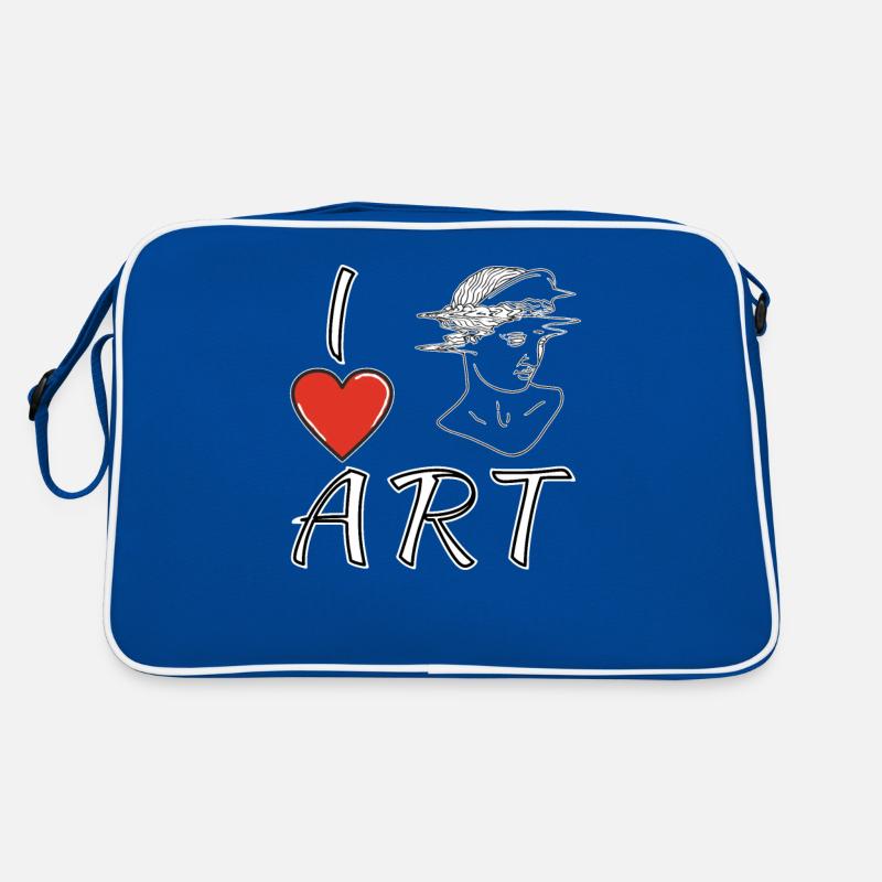 J’AIME LA SCULPTURE D’ART Sac Retro