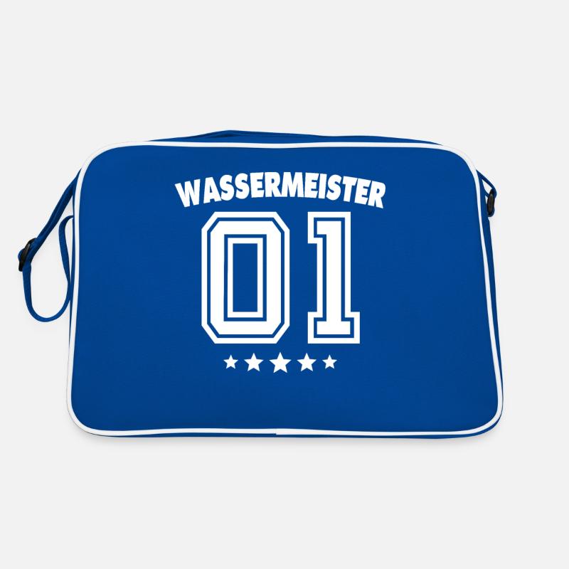 Wassermeister Retro Tasche