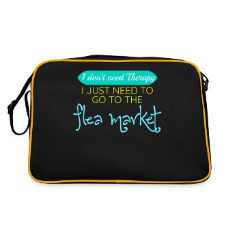 Marché aux puces Marchés aux puces Joke Marché aux puces - Sac Retro - noir/or - Dos