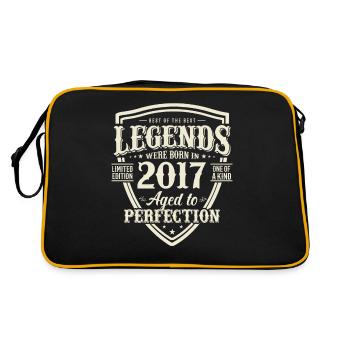 Cadeau d’anniversaire légendaire 2017 - Sac Retro - noir/or - Dos