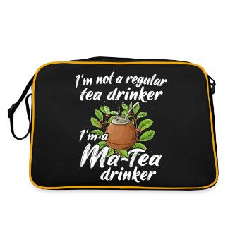 Yerba mate tea - Retro Bag - black/gold - Back