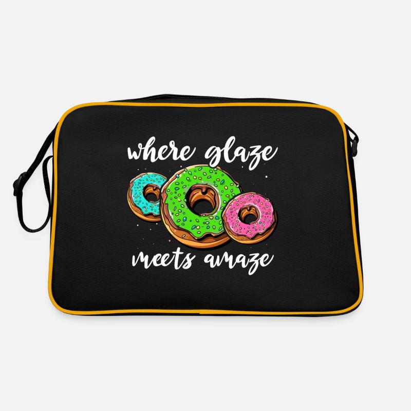 J’adore les beignets Sac Retro