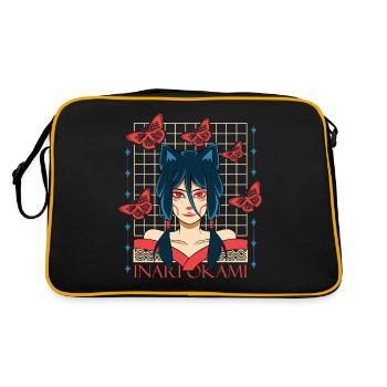 Streetwear art pour les fans d’anime, manga et otakus - Sac Retro - noir/or - Dos