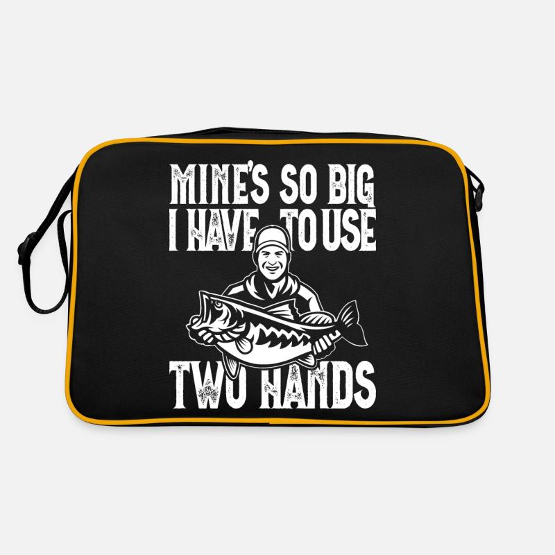Mines So Big I Have To Use Two Hands Perch Retro Bag