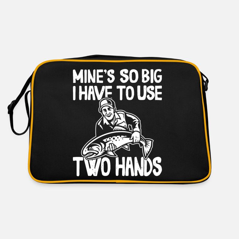 Des mines si grosses que je dois utiliser une perche à deux mains Sac Retro