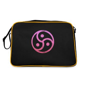 Sadomaso - Sac Retro - noir/or - Dos