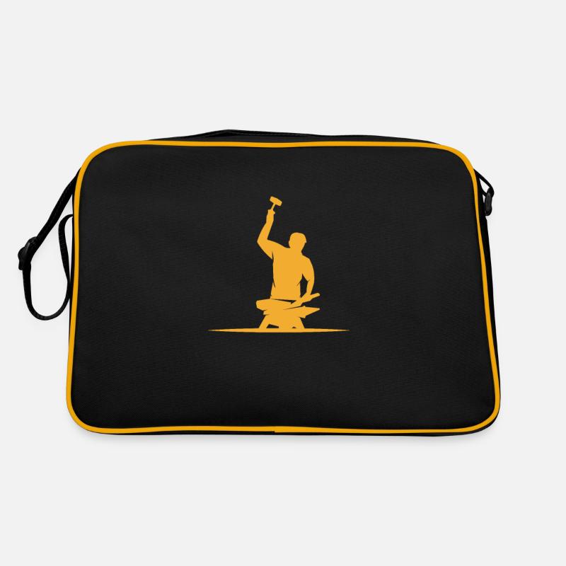 Blacksmith Schiede Anvil Cutler Gift Retro Bag