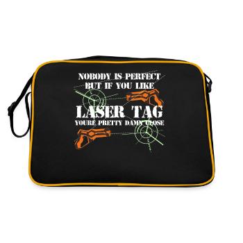 laser tag drôle de laser jeu laser tag - Sac Retro - noir/or - Dos