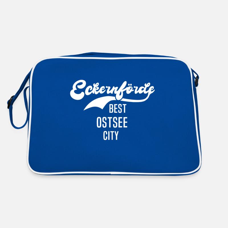 Eckernförde Sprüche Retro Tasche